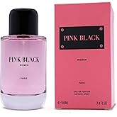 Geparlys Pink Black Eau De Parfum Spray for Women, 3.4 Ounce