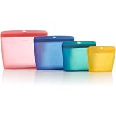 Tupperware Ultimate Silicone 4-Bag Food Storage Set