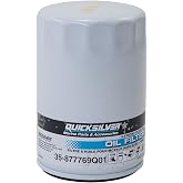 Quicksilver 877769Q01 Oil Filter for Mercury Verado 6-Cylinder Outboards