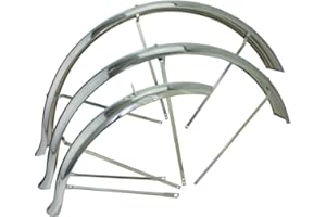 FENIX CYCLES Flared Stander Hollow Trike Conversion Kit Fender Set Chrome, Various Sizes (26")