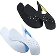 Upgrade 2 Pairs NURWOUE Sneaker Shoes Crease Guards, 2 Layers Against Shoes Creases, Anti-Wrinkle Shoes Crease, Crease Protec