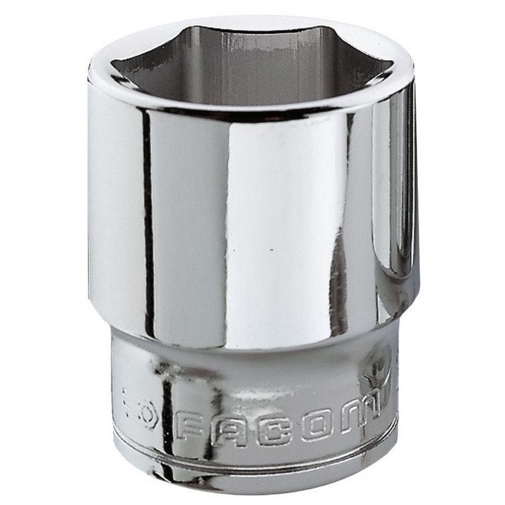 Facom J.8H Hexagon Socket, 3/8" Square Drive, 8mm