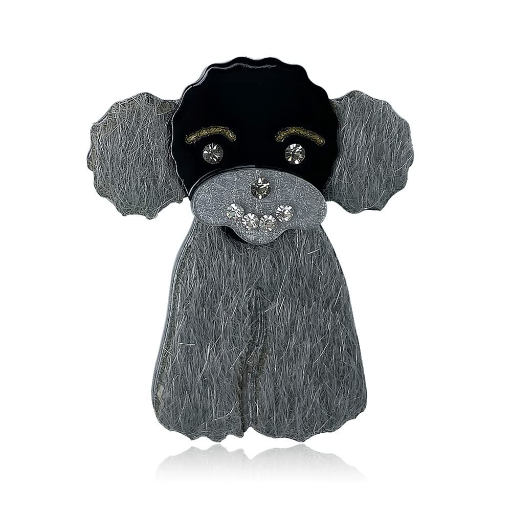 Funny Safety Pins Custom Cool Animal Brooches Bag Lapel Pin Handmade Cartoon Dog Badge Jewelry Gift for Friends