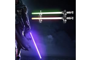 TOOKNIN Lightsaber Holder Wall Mount,Lightsaber Stand Wall Display,Acrylic Lightsaber Stand Wall Display,Suitable for Sword and Lightsaber Placement Display(Transparent)