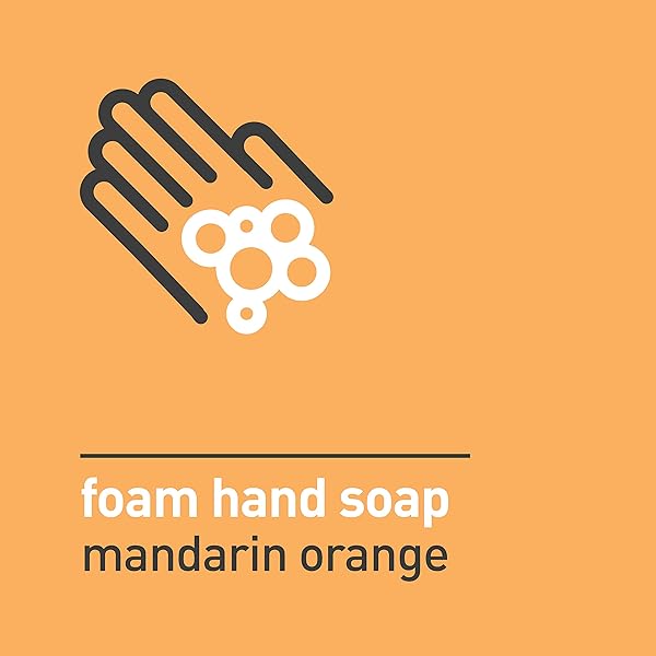 SIMPLEHUMAN MANDARIN ORANGE FOAM HAND SOAP REFILL POUCH, 28 FL OZ.