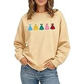 Eatbook Magic Kingdom Sweatshirts for Women Practical Magic Sweatshirt Graphic Sweatshirt Family Vacation Sweater