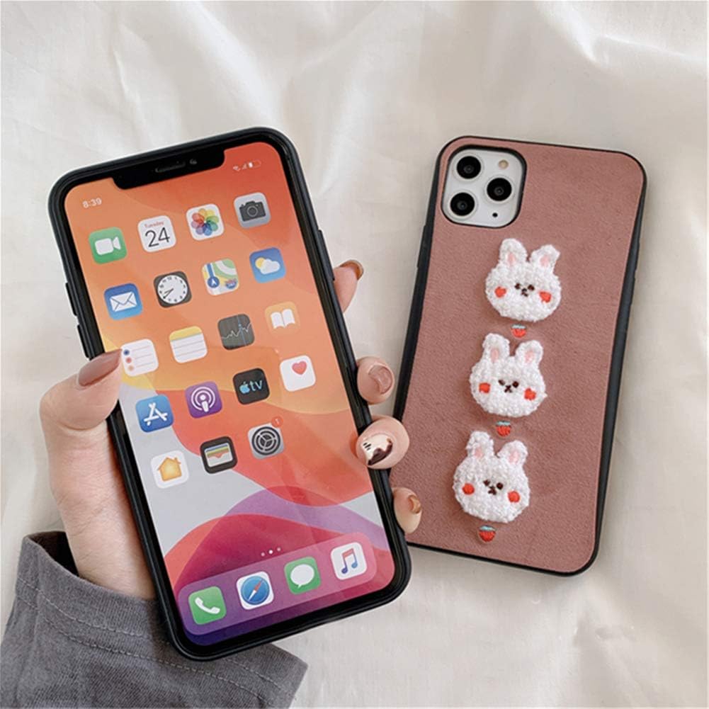 Amazon Mayababy ケース Iphone11 Pro ケース スマホケース 耐衝撃 3d刺繍 可爱い 小熊 動物 うさぎ Tpu ソフト ケース Iphone X アイフォン 専用 カバー 人気 韓国風 男女 かわいい アイフォン7 8 プラス ケース 携帯ケース 全面保護カバー Iphone
