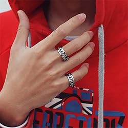 Udolfly Mens Fidget Rings Anxiety Rings for Men