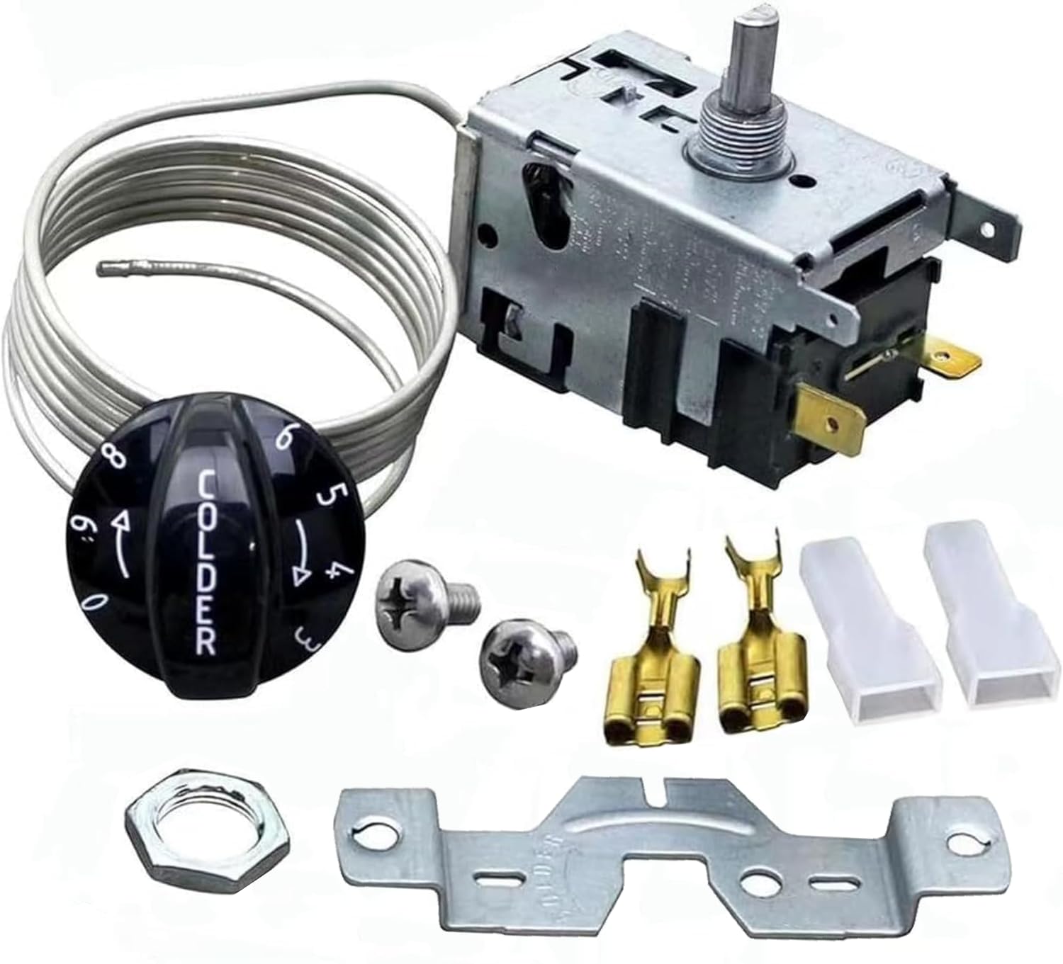 Photo 1 of 988284 800382 Upgrade Temperature Control Kit, 077B6856 Refrigerator Thermostat Controller, Compatible with True Refrigerators Series, Replacement for 077b, 800306 461387, TC,TSD,T Series,GDM,GEM,G4SM