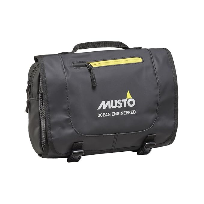 MUSTO Evolution Ocean Engineered Wash Bag Black Amazon.co.uk Sports