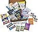 Healthy Snacks Care Package Box Under 160 Calories | Sweet & Nutritious Bars, Nuts, Potato Chips, Veggie Straws & Others | For School, Adults, Work, Parties & Diet (Adults)
