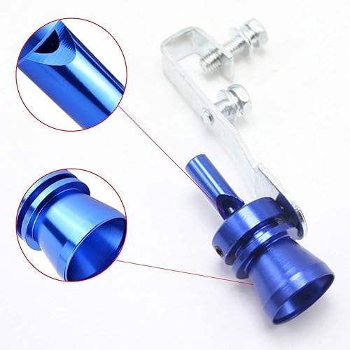 Car Turbo Sound Whistle, Akozon Alliage D'aluminium Voiture Turbine Whistle Tuyau D'échappement Haut-parleur Modifié Automobile Accessoires De Moto(Or