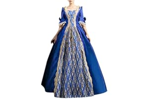 SHAKUMY Civil War Dresses for Women,Women's 18th Century Medieval Civil War Ball Gown Dresses Marie Antoinette Victorian Dress