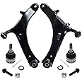 AUQDD 4Pc Suspension Kits Front Lower Control Arm and Ball Joint Fit For 2005-2009 Sub-aru Outback Legacy B13 Body Code (Replace # K9513 K622030 K622031 20202AG03C 20202AG02C)