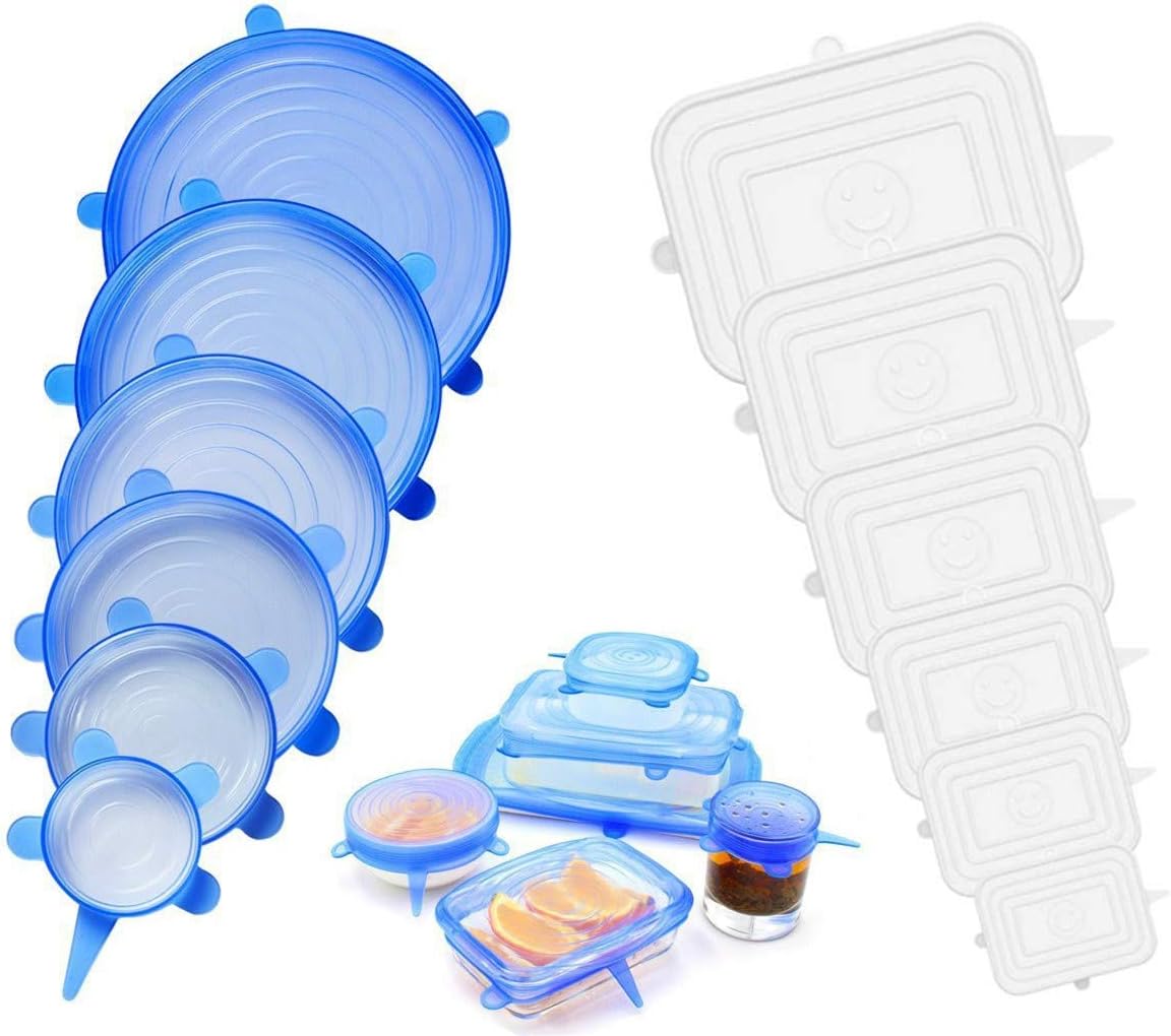 Magic Lid Silikondeckel - 6-teiliges Set Für Alle Behälter