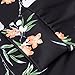 Farktop Women's Embroidery Patch Velvet Biker Bomber Flight Jacket (XL, Black 01)