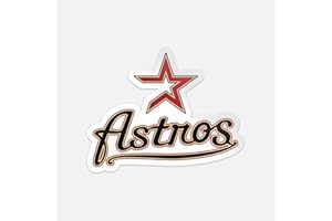 GENERIC Houston State Baseball Red Star Astro Sport Car Bumper Sticker Decal 5'' X 4''