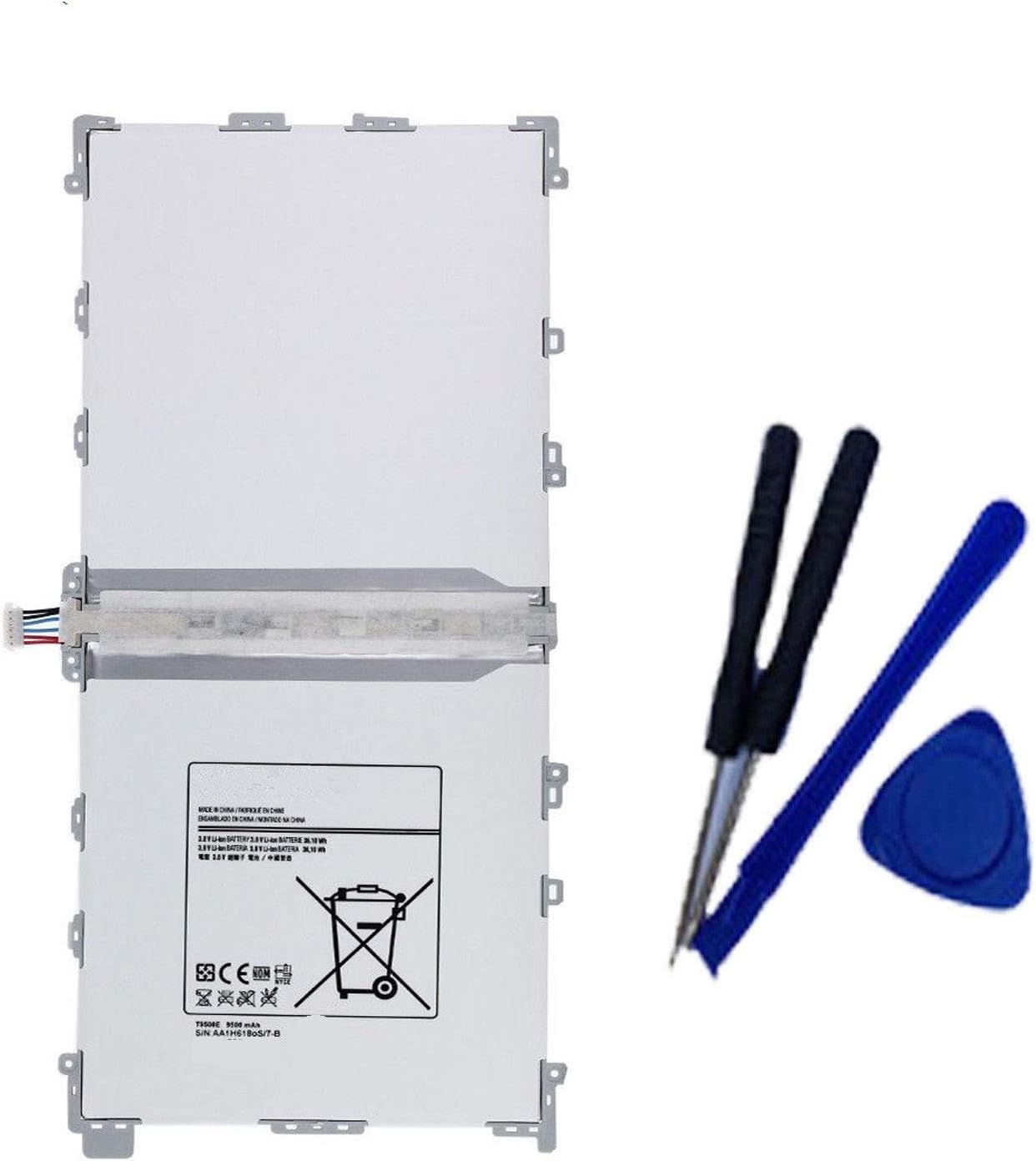 Backupower Replacement Battery For Samsung Galaxy Note Pro 12.2" WiFi P900 P901 P905 T900 T905 SM-P907AZKAATT SM-T900 SM-T905 Tablets T9500 T9500C T9500E T9500U GH43-03980A 3.8V 9500MAH