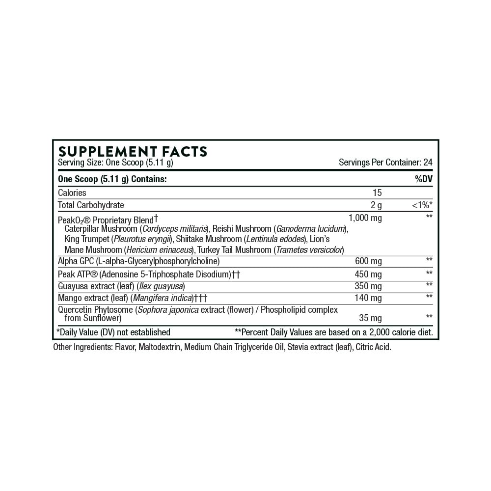 THORNE Pre-Workout Elite - Natural Support for Energy Production and Performance* - Citrus Berry Flavored - NSF Certified for Sport - 4.32 Oz - 24 Servings