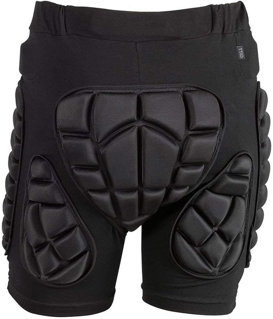 Suplyss Protective Gear 3D Padded Shorts Breathable EVA Hip Protective Pants for Skating Skiing Lightweight Snowboard Pants