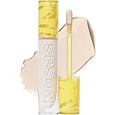 Kosas Revealer Concealer - Medium Coverage Makeup with Hyaluronic Acid, Conceals Dark Circles Under Eyes, Dark Spots and Blemishes + Brightens, Hydrates, Long-Lasting & Vegan, (Tone 01 N)
