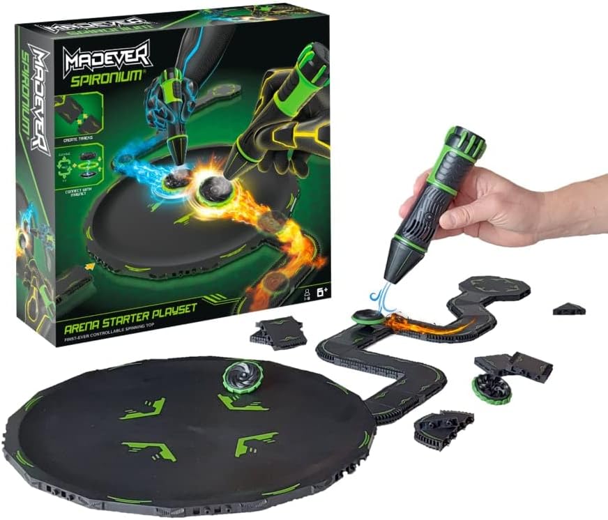 SPIRONIUM Toy Figures Spinning Top Board Game Competitive Battle Top