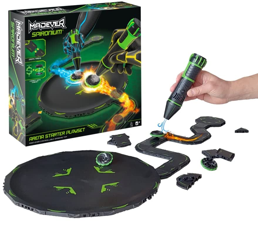 SPIRONIUM Toy Figures Spinning Top Board Game Competitive Battle Top