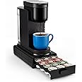 EVERIE Coffee Pod Organizer Drawer for Keurig K-Cup Pods, Holds 18 Pods - Compact, Easy-Access Design with Smooth Glide, Idea