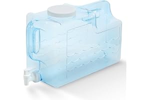 Arrow Home Products 3 Gallon Drink Dispenser for Fridge - Plastic Beverage Dispenser with Spigot for Easy Dispensing - BPA Free Plastic - Convenient Handle, Easy-Pour Spout