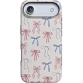 Casely iPhone 17 Air Case | Coquette Girlie | Pastel Bows | Bold Protective Design | Compatible with MagSafe