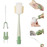 Baby Bottle Brush Cleaner,Water Bottle Cleaner Brushes for Cleaning | 5-in-1 Bottle Brushes