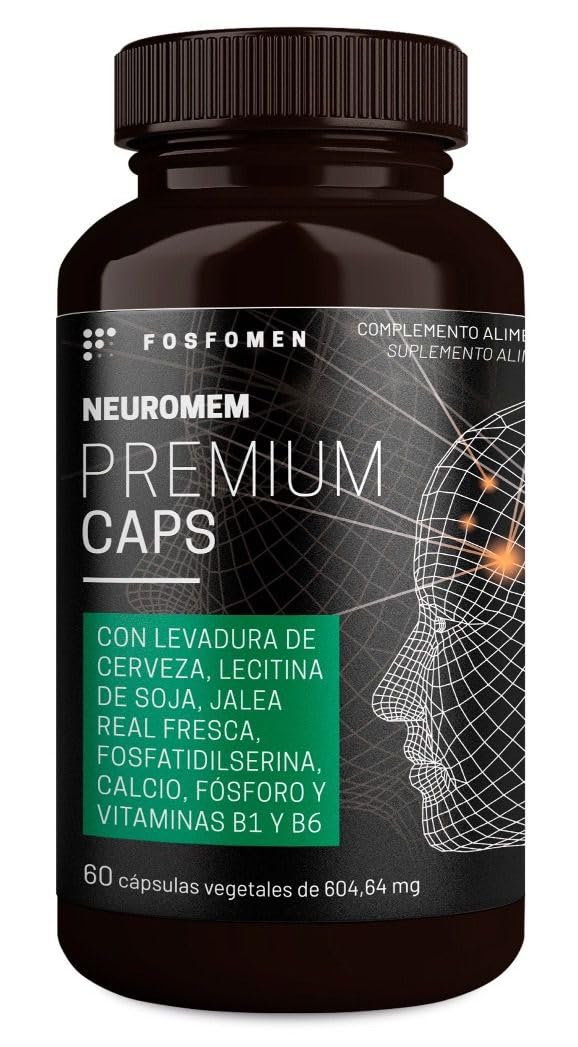 Herbora FOSFOMEN NEUROMEN Premium 60cap, one Size, Estándar
