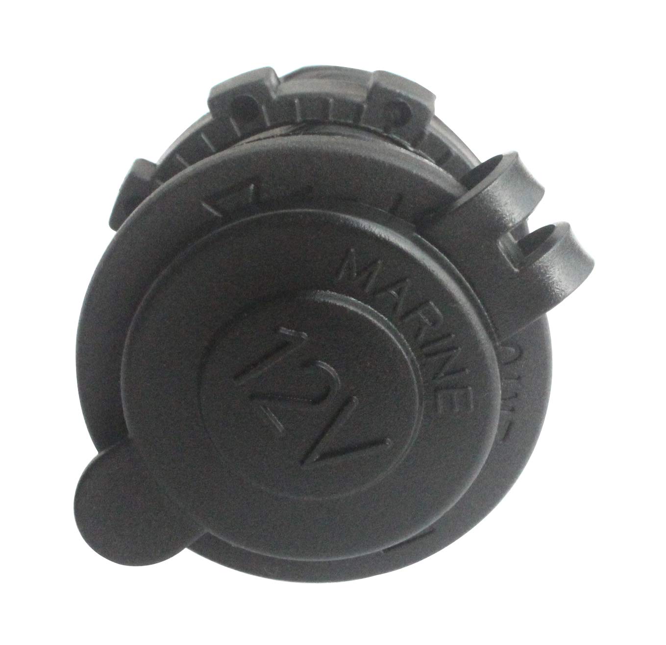 BANDC Waterproof Marine Motorcycle ATV Rv Lighter Socket Power Outlet Socket Receptacle 12v Plug