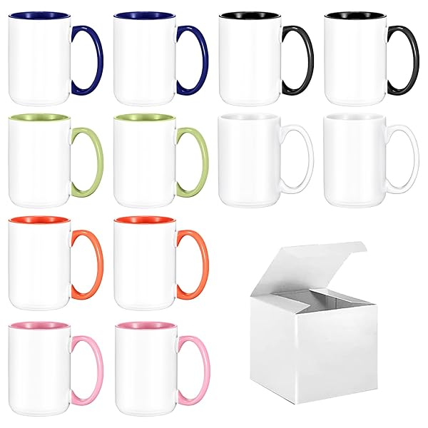 TANGLONG SUBLIMATION MUGS 15 OZ SET OF 12...