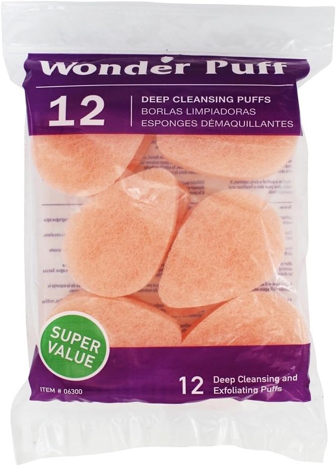 Wonder Puff 12 Deep Cleansing Puffs Amazon.co.uk Beauty
