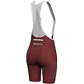 Lo.gas Cycling Bibs Women Padded Bike Shorts Womens Bicycle Shorts with Padding 4D Biking Pants with Mesh Pockets