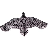 Odin Raven Crow Norse Viking Rune Celtic Knot Thor 1.7" Enamel Pin Badge