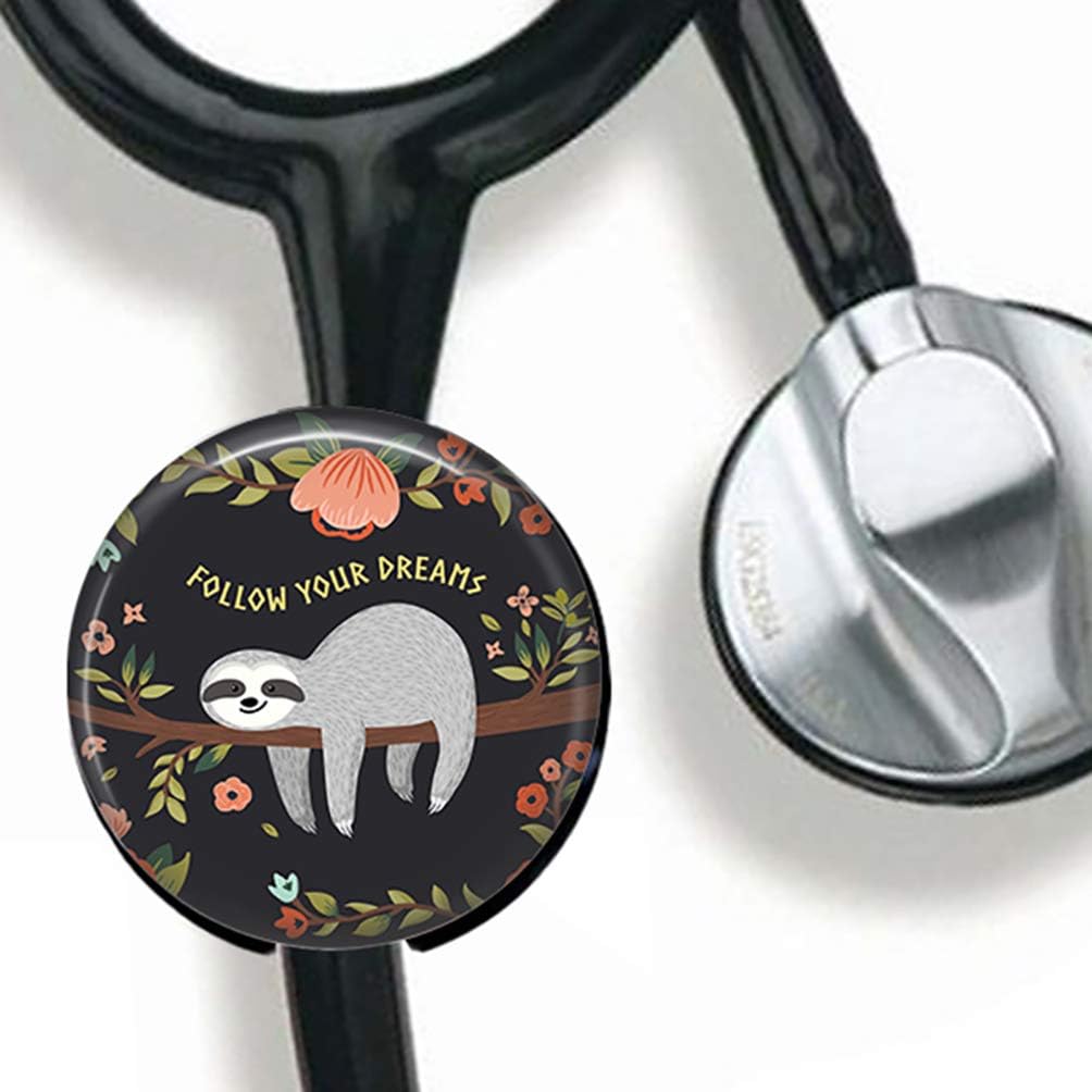 Cute Sloth Stethoscope Tag Personalized,Nurse Doctor