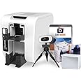 Magicard Pronto100 Single Side ID Card Printer & Supplies Package Badge Maker Machine (3100-0001) (Standard Package w/Web Camera)