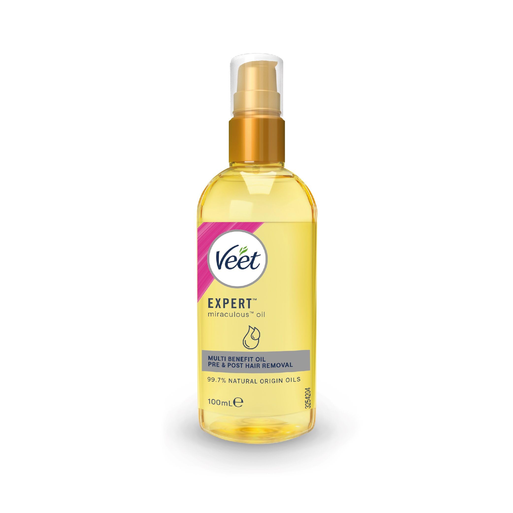 Veet Miraculous Pre and Post Removal Hair Oil, 100 ml, (Pack of 1)