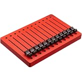 EM-12F MIDI Fader Controller, 12-Channel 100mm Motorized Slider MIDI Control Surface, USB MIDI Controller for DAW Mixing, Volume Pan CC Expression Mapping
