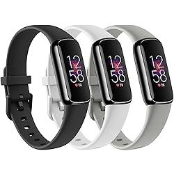 Fitbit Luxe Bands 3 Pack - Soft Silicone Wristband