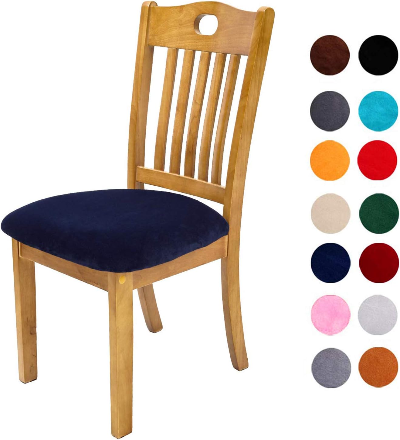 Best navy blue and beige seat cushion