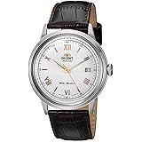 Orient Men's '2nd Gen. Bambino Ver. 2' Japanese Automatic Stainless Steel and Leather Dress Watch