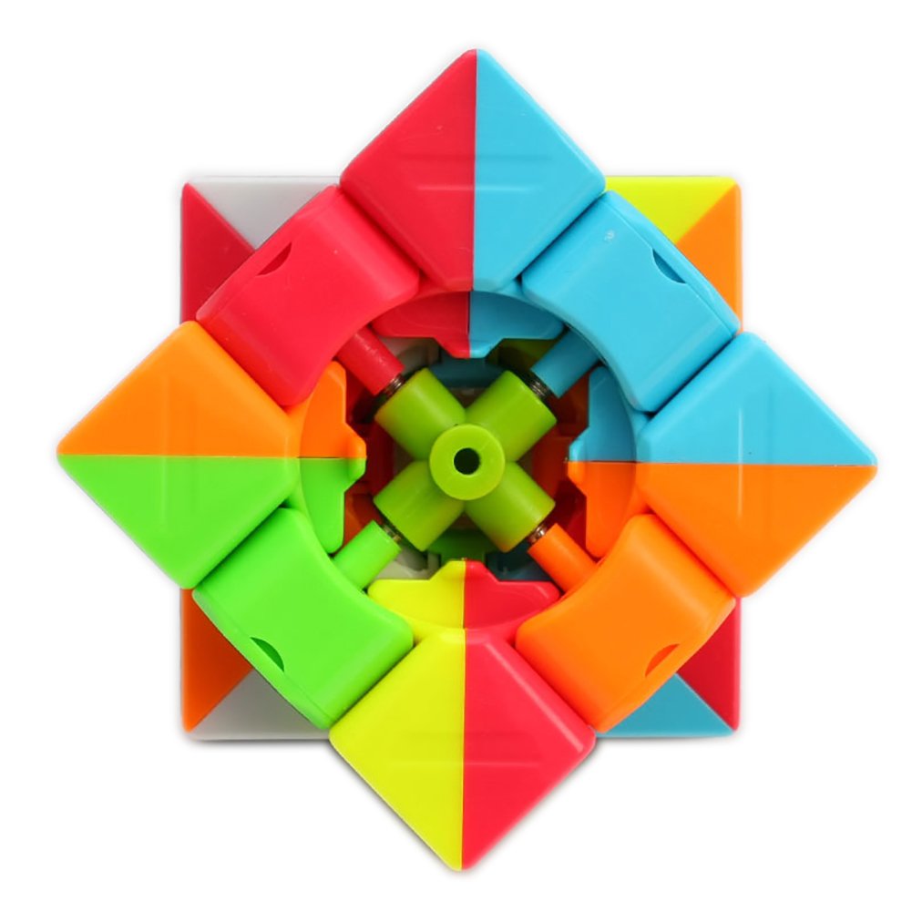 3x3x3 Speed Cube Carbon Fiber Sticker for Smooth Magic Cube Puzzles