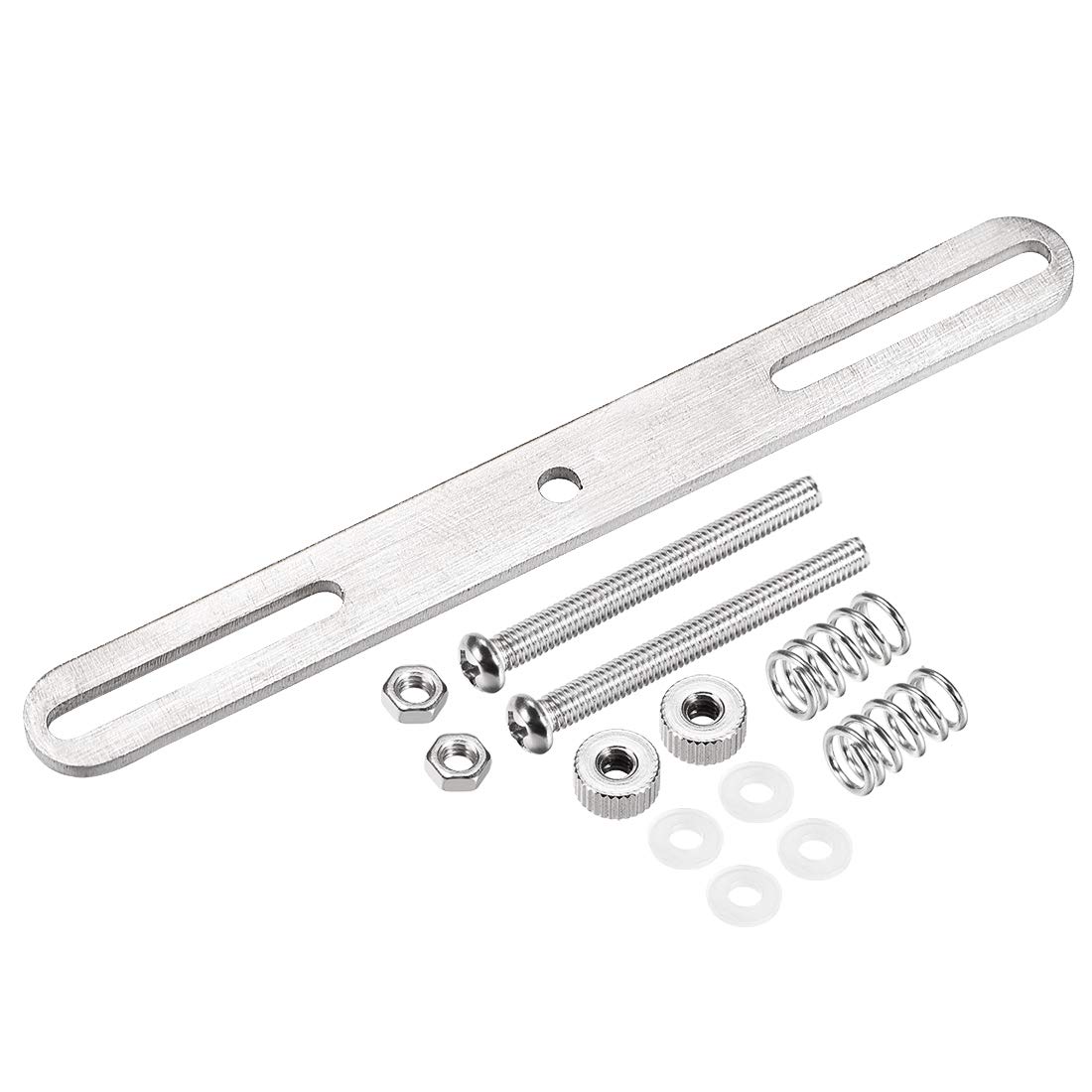 sourcing map Stainless Steel Water Cooling Waterblock Buckles Layering with Screws for GPU 1 Set