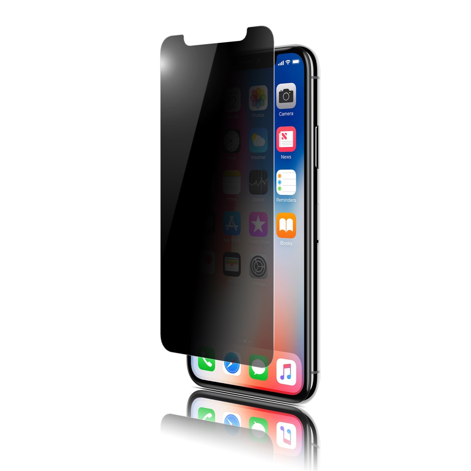 OptiGuard Glass Privacy for iPhone X