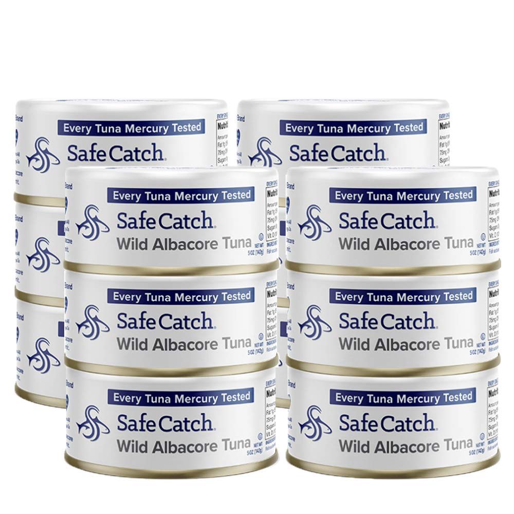 Safe Catch Wild Albacore Tuna - 12 Pack The Only Brand To Test Every Tuna for Mercury