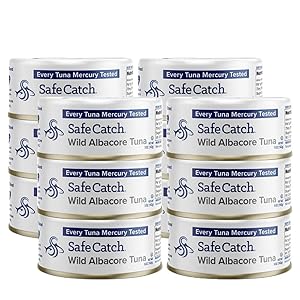 Safe Catch Wild Albacore Tuna - 12 Pack The Only Brand To Test Every Tuna for Mercury