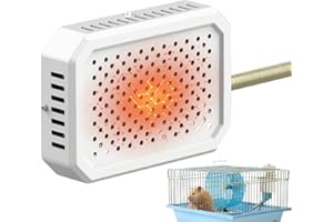 Bird Heater for Cage,Safe Thermal Quick Heating Warm Bird Accessories | Parakeets Parrots Cage Heater | for Rabbits Hamsters 